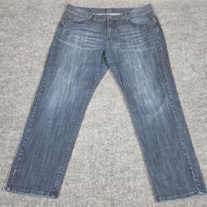 Lucky Brand 221 Original Straight Mens Dark Wash Denim Jeans 40x30